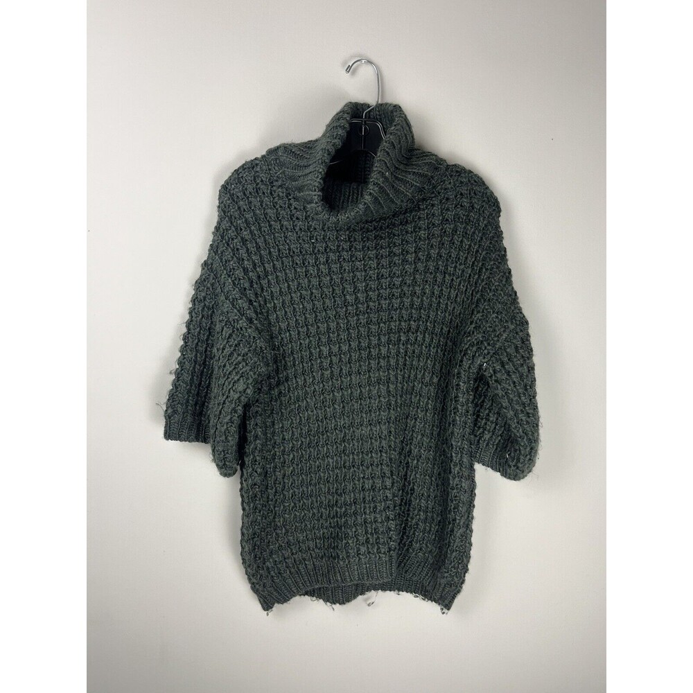 Plenty Tracy Reese Anthropologie Knit Sweater Womens Sz XS Green Oversize